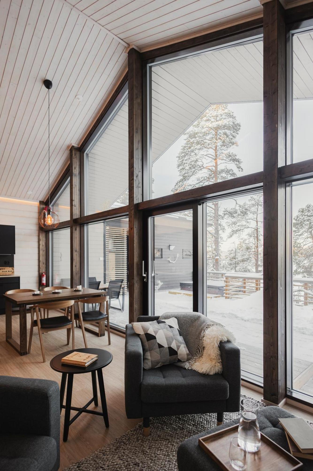Norlight Cottages Ivalo - Tuli Exterior foto